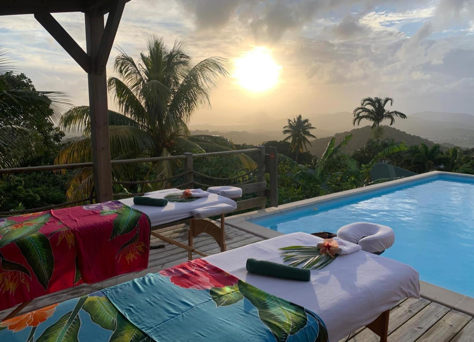 Villa Cosaroe 6-14 Pers Piscine Et Superbe Vue Mer Panoramique Riviere-Salee Екстериор снимка