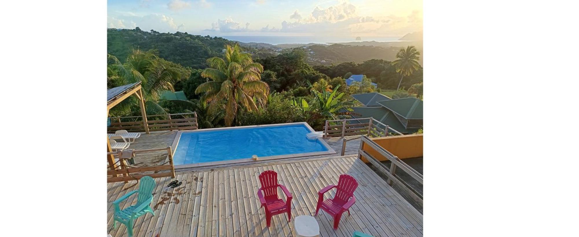 Villa Cosaroe 6-14 Pers Piscine Et Superbe Vue Mer Panoramique Riviere-Salee Екстериор снимка