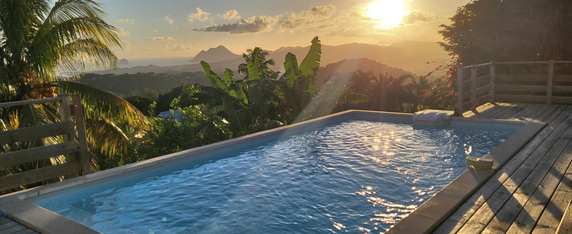 Villa Cosaroe 6-14 Pers Piscine Et Superbe Vue Mer Panoramique Riviere-Salee Екстериор снимка