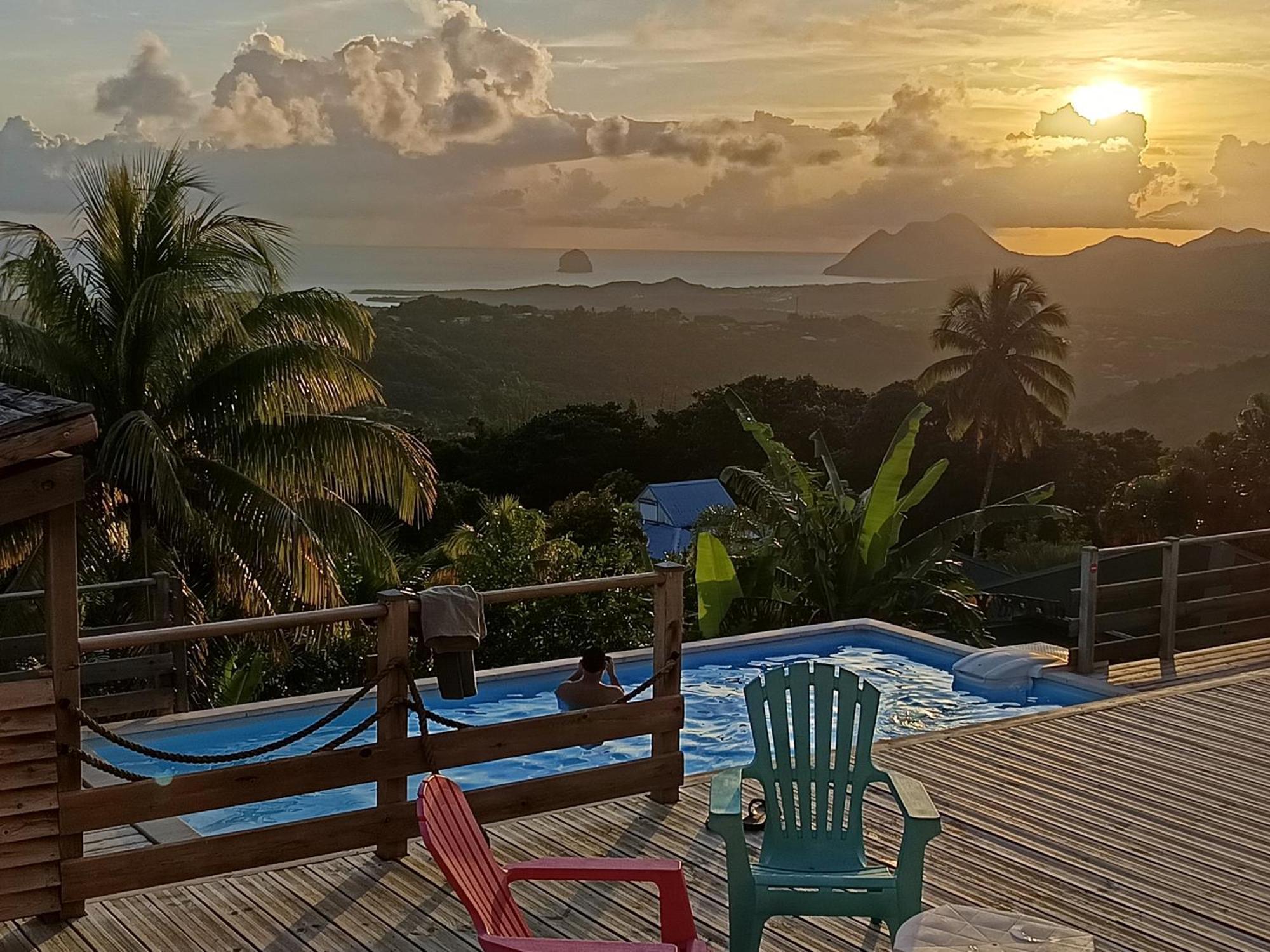 Villa Cosaroe 6-14 Pers Piscine Et Superbe Vue Mer Panoramique Riviere-Salee Екстериор снимка